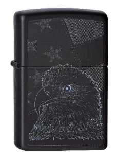 Zippo Eagle US Flag